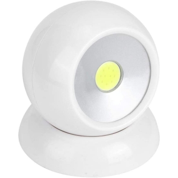 Lampka LED COB magneryczna kula 3 tryby baterie 3xAAA [22210000681]